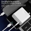 Miniatyrbilde 3 av 4: Huawei MateBook ladekabel 65W, 2 meter dobbel Type-C hurtigladekabel