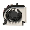 Miniatyrbild 4 av 8: Laptop Kylfläkt 4pin Ström DC5V Metallskal ABS Lättvikt CPU GPU Kylfläkt för GE63VR MS 16P1 GE73VR MS 17C1
