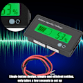 Miniatyrbild 7 av 10: GY-6GD PCB HTN Batterikapacitetsmonitor Indikator LCD-display med Blinkande Alarm 12-84V Grön