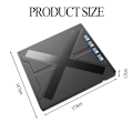 Miniatyrbild 5 av 5: TF + SD + USB3.0 7-i-1 multifunktionell DVD-inspelning universell extern bärbar allt-i-ett optisk enhet