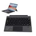 Miniatyrbild 1 av 8: Magnetiskt Bluetooth-tangentbord Färgglad Bakgrundsbelysning Multi Touchpad Trådlöst Bluetooth 5.0 Tablet-tangentbord för Pro 3 4 5 6 7 Svart