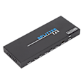 Miniatyrbild 6 av 7: 1 till 4 HD Multimedia Interface Splitter 4K 18Gbps Högupplöst HD Multimedia Interface2.0 Videoväxlare EU-kontakt