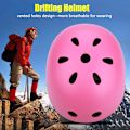 Miniatyrbild 3 av 7: Hjälm Justerbar Rem Huvudskyddsutrustning Utomhus Klättring Drifting Utrustning (Rosa-M)