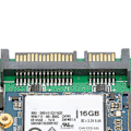 Miniatyrbild 5 av 8: SATA Adapter M.2 SSD 2 i 1 Stor Kapacitet Stabil Pålitlig Portabel Plug and Play Datortillbehör 16GB