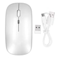 Miniatyrbild 1 av 10: 2.4Ghz Trådlös Mus Uppladdningsbar Lätt Ergonomisk Datormus 1600DPI Tyst med Smart Optisk Sensor