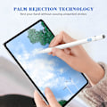 Miniatyrbild 2 av 7: Penna kompatibel för Apple iPad, Active Pen with Palm Rejection, Tilting Detection, Kompatibel med iPad Pro (11/12,9 tum), iPad 6/7/8th Gen, iPad White