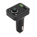 Miniatyrbild 2 av 10: Billaddare Mini Billaddaradapter Stöder USB-minneskort BT med LED-skärm DC12V