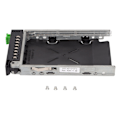 Miniatyrbild 2 av 8: Hårddiskfack 2.5in Silver Svart SAS SATA HDD-fack Caddy för Fujitsu för Primergy RX600 RX300 RX90