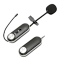 Miniatyrbild 2 av 7: T‑3 Trådlös Lavalier Mikrofon UHF Professionell Myggmikrofon för Möten Tal PA System 100‑240VAU Kontakt