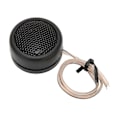 Miniatyrbild 3 av 8: 2 STK 380W Mini Dome Diskant Rund Svart Bilhögtalare Stick On Flush Mount Universal Modifiering