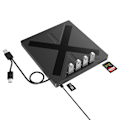 Miniatyrbild 1 av 5: TF + SD + USB3.0 7-i-1 multifunktionell DVD-inspelning universell extern bärbar allt-i-ett optisk enhet