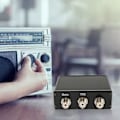 Miniatyrbild 1 av 8: QRM Eliminator Box 3P X Fas 1.8‑30 MHz HF-band PTT-kontroll Aluminiumlegering Justerbar Signalutsläckare med Ratt