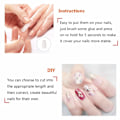 Miniatyrbild 6 av 8: DIY Nagelkonst Tips, Perfekt För Alla Tillfällen, Varierat Storleksurval För Anpassad Passform, Högkvalitativt ABS-material Säkerställer En Säker Och Stilfull Upplevelse