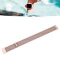 Miniatyrbild 1 av 8: 20mm Metallnät Klockarmband Rostfritt Stål Snabbkoppling Generell Klockrem för Galaxy Watch för Vivoactive HR för Amazfit GTS 2 Mini Roséguld