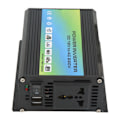 Miniatyrbild 7 av 7: 300W Strömriktare 12V till 220V ABS Med Dubbla USB-Portar Modifierad Sinusvågsomvandlare för Camping Semester Svart