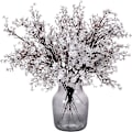 Miniatyrbillede 1 af 7: 6 Stk Efterår Faux Blomster Falske Babys Breath Blomst Bulk Kunstig Gypsophila Buket Silke Blomsterarrangementer Centerpieces for Home Køkken Soveværelse White