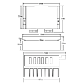 Miniatyrbild 9 av 10: Stegmotordrivare 32 Underindelning 4.0A 9 till 42V Lågt Brus Anti-Interferens Stegmotordrivare för Automation