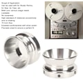 Miniatyrbild 5 av 8: Polerade Aluminium NAB Hub Adaptrar 10 Tum Öppnare Universell Laddningsenhet för Studer ReVox för Akai för Teac 2st