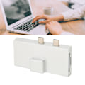 Miniatyrbild 1 av 8: Dual USB C Expansionshubb Professionell 7 Portar Plug and Play 5Gbps Dataöverföring USB C Hubb för Surface Pro 8 9 X