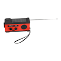 Miniatyrbild 8 av 10: Handvevsradio Portabel Självdriven Solcellsväderradio med Nödficklampa för Utomhusnödsituationer