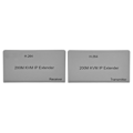 Miniatyrbild 2 av 7: HD Multimedia Interface IP Extender 200m Full HD 1080P IR Kontroll Loop Out KVM Nätverks Extender 100‑240VEU Kontakt
