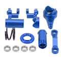 Miniatyrbild 4 av 7: Styrservo Saver Aluminiumlegering Stabil Smidig Drift RC Styrningsenhet för TRAXXAS SLASH 1/10 RC Bil Blå