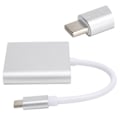 Miniatyrbild 9 av 10: USB C Adapter 3.1 3 i 1 Hubb Konverter Dock Högupplöst Multimediagränssnitt 4K