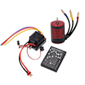 Miniatyrbild 2 av 7: Vattentät 3650 Borstlös Motor med 60A ESC Programmeringskort Combo Set Tillbehör för 1/10 RC Bil 5200KV