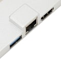 Miniatyrbild 5 av 8: Dual USB C Expansionshubb Professionell 7 Portar Plug and Play 5Gbps Dataöverföring USB C Hubb för Surface Pro 8 9 X