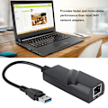 Miniatyrbild 3 av 7: RJ45 Ethernet Nätverks LAN Adapter Snabb Datortillbehör för PC USB 3.0 till 10/100/1000 Mbps