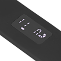 Miniatyrbild 3 av 8: Kudde Högtalare Benledning Trådlös Bluetooth 5.3 Stereo Bas Sömnhjälp Ljud Högtalare med Digital Display Timerfunktion för Vuxna Svart