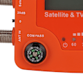 Miniatyrbild 5 av 8: Satellit-TV Signal Finder LCD-Display Digital Satellitsignalmeter med Kompass Summerkontroll