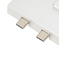 Miniatyrbild 4 av 8: Dual USB C Expansionshubb Professionell 7 Portar Plug and Play 5Gbps Dataöverföring USB C Hubb för Surface Pro 8 9 X