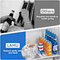 Pikkukuva 4 / 7: Jääkaapin organizer - [Stabilize-Speed ​​Damper] Automaattinen Pusher Glide sooda CAN Organizer jääkaappiin 14,96"D,