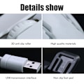 Miniatyrbild 8 av 10: USB Gaming Tangentbord och USB Mus Combo LED Bakgrundsbelyst Tangentbord Robust Hållbart Färgglatt Lysande Gaming Mus Datortillbehör