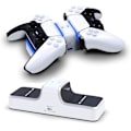 Miniatyrbild 2 av 5: PS5 Controller Laddstation [LED Status Indikator] - PS5 Controller Tillbehör - Playstation 5 Laddstation - PS5 Laddstation Controller - PS5 Dockning