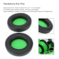 Miniatyrbild 6 av 8: Hörlursöronkuddar Ersättningssvamp för Razer Kraken Pro V2 / 7.1 V2 Grön