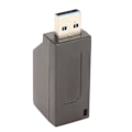Miniatyrbild 3 av 8: USB Port Splitter Mini Portabel 3 Portar Hot Swapping USB 2.0 USB 3.0 Gränssnitt USB Hub Docka för Laptop Dator