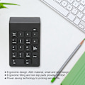 Miniatyrbild 7 av 8: Numeriskt tangentbord Mini Trådlöst 18 tangenter 2.4GHz Stabil Anslutning Ergonomisk Design Laptop Numpad Numerisk knappsats