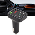 Miniatyrbild 1 av 8: Bluetooth 5.0 FM-sändare Handsfree Samtal USB 2.0 Musikspelare Bilradio Bluetooth Adapter med LED-display för Bilar