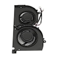 Miniatyrbild 8 av 8: CPU GPU Fläkt Ersättning för MSI GS75 P75 MS 17G1 MS 17G2 BS5005HS U3I BS5005HS U3J DC 5V 0.5A 4 Pin Laptop Kylfläkt CPU GPU Fläkt