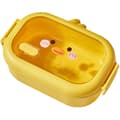 Bento matboks liten gul and termisk matbeholder i rustfritt stål for kontoret