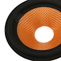 Miniatyrbild 4 av 8: Högtalarkon Trummpapper 1 Tum Innerdiameter Subwooferkon Trummpapper med Gummikant för 4 Tums Högtalare