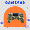 Miniatyrbild 6 av 6: 4 Trådlös Handkontroll för PlayStation 4 - Grön Kamouflage (Renoverad)