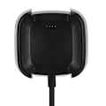 Miniatyrbild 3 av 9: Mini Portabel Klockladdningsbas Klockladdare för Fitbit Versa Klocka Svart för Resor