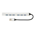 Miniatyrbild 2 av 8: USB 3.0 Hub 7 Portar 5Gbps Snabb Överföring Aluminiumlegering Multipurpose USB Splitter för PC Desktop Laptop