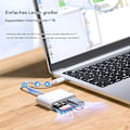 Miniatyrbild 3 av 5: 3-i-1, 480 Mbps för SD/TF/USB