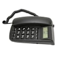 Miniatyrbild 9 av 9: Fasttelefon med nummerpresentation, stora knappar, volymjustering, väggmontering, skrivbordsfasttelefon med LCD-bakgrundsbelysning