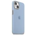 iPhone 13 Silicone Case with MagSafe - Soft Protective Phone Case, Shockproof Back Cover, Slim Fit Blue Fog