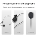 Miniatyrbild 4 av 9: Trådlöst headset med mikrofon för dator, värd, coach, lärare, lavaliermikrofon